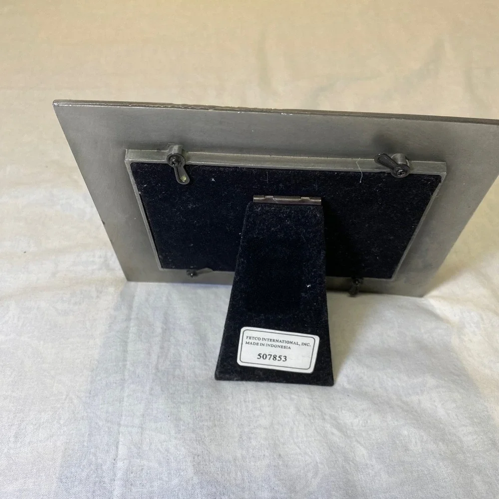 Fetco‎ Daughter Picture Frame Pewter Tone Pride Joy Love 3.25x4.75